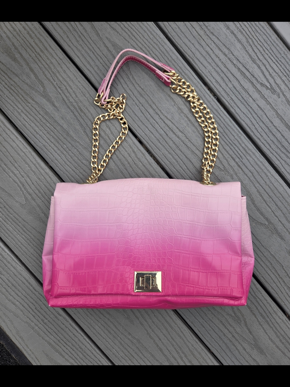 I.N.C. International Concepts Soft Ajae Pink Ombre Shoulder Bag